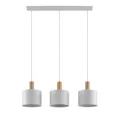 Produktbild: Lindby Pendelleuchte Kadir (Modern) in Weiß aus Metall (3 flammig, E27) - Deckenlampe Esstischlampe Hängelampe Hängeleuchte Wohnzimmerleuchte