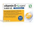 Produktbild: Vitamin D-Loges 5.600 I.e. Wochendepot Kautabl. 15 St