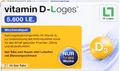 Produktbild: vitamin D-Loges 5.600 I.E. Gel-Tabs, 15 St. Tabletten