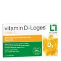 Produktbild: vitamin D-Loges® 5.600 I.E. - 15 Gel-Tabs - Wochendepot - Nahrungsergänzungsmittel mit Vitamin D3 für die ganze Familie
