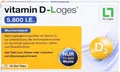 Produktbild: VITAMIN D-LOGES 5.600 I.E. Wochendepot Kautabl. 15 St