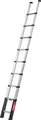 Produktbild: Telesteps PrimeLine Teleskop-Anlegeleiter, Anlegeleiter 3 m, Leiter aus Alu