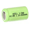 Produktbild: XCell Akku 1/2 AA 1,2V 600mAh NI-MH. X1/2AA600