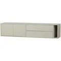 Produktbild: Livetastic Lowboard Settle down, Grau, Holz, Kiefer, 1 Fächer, 2 Schublade(n) Schubladen, 200x45x44 cm, stehend, Holzmöbel, Kleinmöbel Holz, Holzkommoden, Lowboards Holz