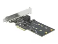 Produktbild: Delock 90499 PCI-Express Karte M.2, SATA PCIe