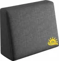 Produktbild: sunnypillow Palettenkissen mit abnehmbarem Bezug UV - beständig Outdoor / Indoor Kaltschaum Palettenauflage Palettenpolster Palettensofa Seitenkissen 60x40x20/10cm Anthrazit
