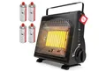 Produktbild: EVOCAMP Heizgerät mit Piezozündung tragbar, 1,7 kW, für Camping ohne Strom, Sauerstoffmangelsicherung für Gaskartuschen MSF-1A, Piezo-Zünder