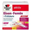 Produktbild: Queisser Pharma GmbH & Co. KG DOPPELHERZ Eisen-Femin DIRECT Pellets 66 g 18390639