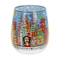 Produktbild: Goebel Porzellan Windlicht Summer In The City 8,5 x 9,5cm James Rizzi