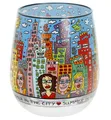 Produktbild: Goebel James Rizzi Windlicht summer in the City 26103461 Glas mundgeblasen