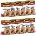 Produktbild: TULIP 12x340g Corned Beef Delikatesse in Konservendose Proteinquelle Rindfleisch
