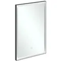 Produktbild: Villeroy und Boch Subway 3.0 Spiegel A46350BC Aluminiumrahmen, 50 x 75 x 4,75 cm, schwarz matt/weiß matt