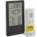Produktbild: TFA Dostmann Digitale Funk Wetterstation mit Außensensor und Uhrzeit grau