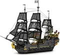 Produktbild: Die Schwarze Perle Klemmbaustein Set 4304 Teile Schwarz