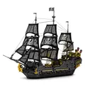 Produktbild: Die Schwarze Perle Klemmbaustein Set 4304 Teile Schwarz