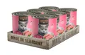 Produktbild: LEONARDO Geflügel pur Nassfutter für Katzen 6x 800g Katzenfutter Katze Futter