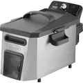 Produktbild: De'Longhi PremiumFry F44510.CZ Fritteuse Edelstahl/Schwarz (3200 Watt)
