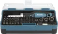 Produktbild: Makita - Schraubendreher mit Ratschenfunktion und Bit- sowie Steckschlüsselsatz - 47 Stücke - in Koffer (B-36170)