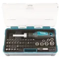 Produktbild: Makita Bitset/steckschlüsselsatz, 47-tlg (b-36170)