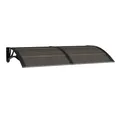 Produktbild: vidaXL Vordach, Türvordach Schwarz 150x75 cm Polycarbonat