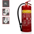 Produktbild: Schaumfeuerlöscher, Brandklassen A, B, Manometer, 6 Liter