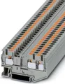 Produktbild: Phoenix Contact PT 4-TWIN Reihenklemme Einfach Grau, 0.2 bis 6mm², 800 V / 32A, Packung a 5 Stück