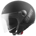 Produktbild: FC-Moto Motorradhelm Square-RS Jethelm, Ratschenverschluss, ECE 22.06