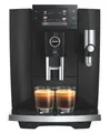 Produktbild: JURA E8 (ED) Kaffeevollautomat, 27 Spezialitäten, 3,5''-Farbdisplay, WiFi-fähig, Hot & Light Brew, Sweet Foam mit Sirup- & Schokoaufsatz, Energiesparmodus, Piano Black