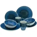Produktbild: Creatable Kombiservice Caldera Blau, Blau, Keramik, 8-teilig, 300 ml, Essen & Trinken, Geschirr, Geschirr-Sets, Kombiservice