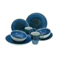 Produktbild: CreaTable 25862 Caldera Blau Geschirrset Kombiservice 8 tlg Tafelservice