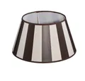 Produktbild: Dirk Davids Leuchten GmbH Lampenschirm Lampenschirm für Tischleuchte in Streifen Braun TL 30-20-17, Exklusives Design