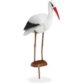 Produktbild: Relaxdays Gartenfigur Storch (4052025300128)