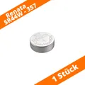 Produktbild: 1 x Renata 357 SR44W SR44 LR44 AG13 Uhrenbatterien Knopfzelle Silberoxid 1,55 V