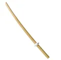 Produktbild: BAY Bokken Weißeiche ca 100 cm weiß Eiche Spitzenqualität Holzschwert Langschwert Holz mit Tsuba