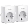 Produktbild: 0.00m TP-Link Steckdose Smart Weiß 1 (Tapo P110(2-pack))