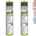 Produktbild: Petec Scheibenkleber schwarz 2x 310ml Kartusche Front- Heck- & Seitenscheiben