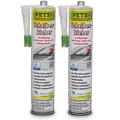 Produktbild: PETEC 83310 Scheibenklebstoff Windschutzscheibenkleber Kartusche 620ml SCHWARZ