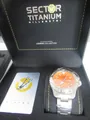 Produktbild: Sector - Legend - Automatic - TITANIUM - Helium valve - Orange