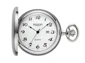 Produktbild: Große Regent P-739 Savonnette Quartz Taschenuhr + Kette UVP* 89,90 € gut lesbar