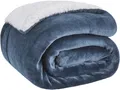 Produktbild: Bedsure Fleecedecke 150 cm x 200 cm, braun