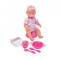 Produktbild: SIMBA New Born Baby, Babypuppe mit Topf / Flasche und Z
