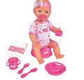 Produktbild: Simba New Born Baby Doll - Baby Puppe - Mädchen Babypuppe Rosa