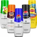 Produktbild: SodaStream Sirup Set 5x440ml Pepsi 7UP Lipton Schwip Schwap Zero Mixgetränk