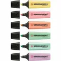 Produktbild: Stabilo Boss Textmarker 7062 6er Etui Pastell