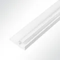 Produktbild: Lysel® Kederschiene Kederleiste Kunststoff Weiß Länge 3m
