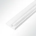 Produktbild: LYSEL® Kederschiene Kederleiste Kederprofil Kunststoff Weiß 15,5x33,3mm 45° Länge 3m