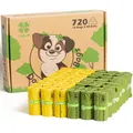 Produktbild: YORJA Hundekotbeutel biologisch abbaubare kotbeutel für hunde, 720 Stück, auslaufsicher,extra groß,dick und stark