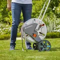 Produktbild: Gardena Schlauchwagen Metall AquaRoll 60m silber orange höhenverstellbar