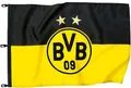 Produktbild: BVB-Hissfahne (150 x 100 cm) Borussia Dortmund