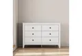 Produktbild: OTTO home Kommode Avelin, Melaminoberfläche, schwarze Metallgriffe, Breite 80 cm